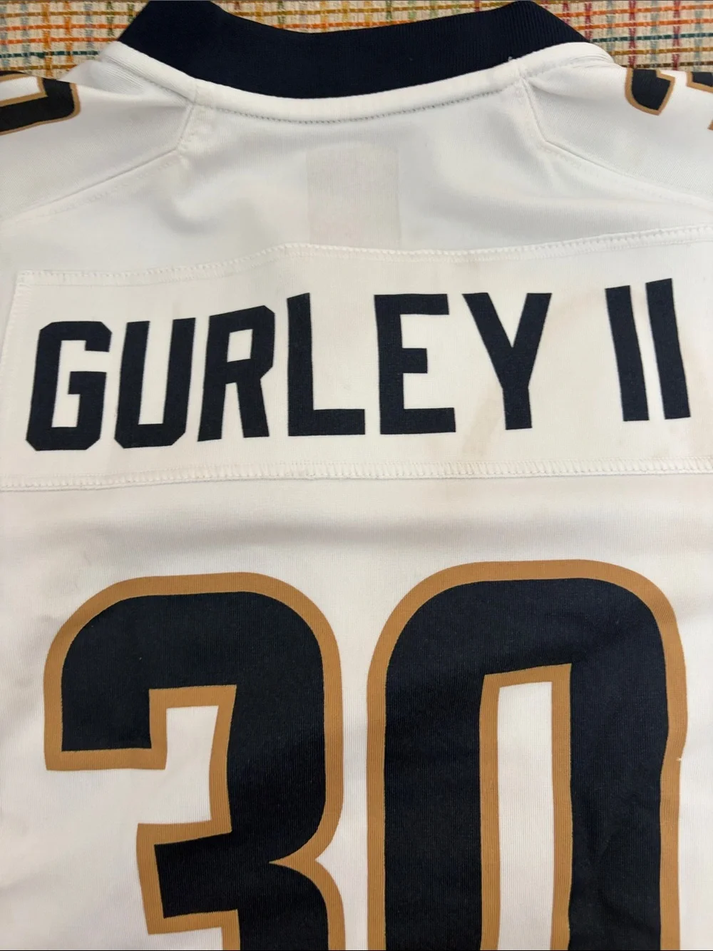Youth Nike White Los Angeles Rams #30 Jersey